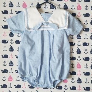 Petite Pomme Gingham Bubble